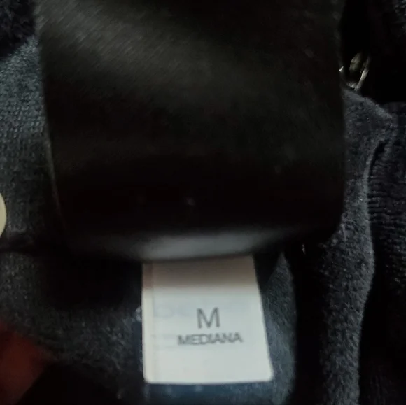 BEBE Black Velour With Rhinestone Y2K Hooded Dress Size M - Picture 5 of 12